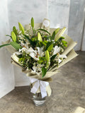 White Blossom Delight Bouquet