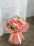 Sunrise Splendor Rose Bouquet